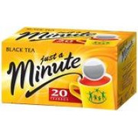 Melnā tēja JUST A MINUTE 20x1.4g ( Iepak. x 6 )