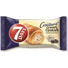 7DAYS kruasāns ar vaniļas un cepumu pildījumu 60g ( Gab. x 5 )