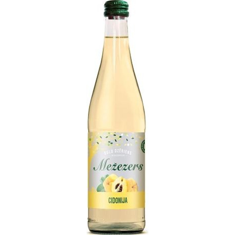 Mežezers Bezalkoholisks dzirkstošs dzēriens cidonija, MEŽEZERS, 0.5L ( Gab. x 2 )