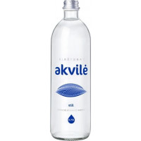 Dzeramais ūdens AKVILE, negaz., stiklā, 0,75l(DEP) ( Gab. x 12 )
