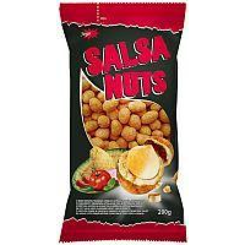 Zemesrieksti Jėga kraukšķīgā apvalkā ar salsas garšu, 200g ( Gab. x 2 )