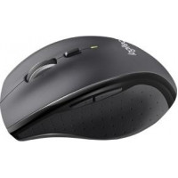 Logitech Marathon M705 bezvadu pele, RF bezvadu, 1000 DPI, melna/pelēka