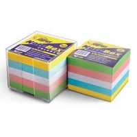 FO Piezīmju papīrs kārbā FORPUS,  9x9cm/800lapas,  krāsains