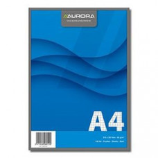 Bloknots A4/100 rūtiņu,  papīra vāks Aurora