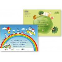 Zīmēšanas albums SMLT A4, 80 g/m2, 20 loksnes ( Gab. x 5 )