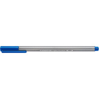 Flomasterveida pildspalva STAEDTLER TRIPLUS fineliner, 0.3mm, zila tinte ( Gab. x 2 )