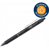 Pildspalva rollers dzēšama PILOT FRIXION Clicker 0.7mm melna tinte