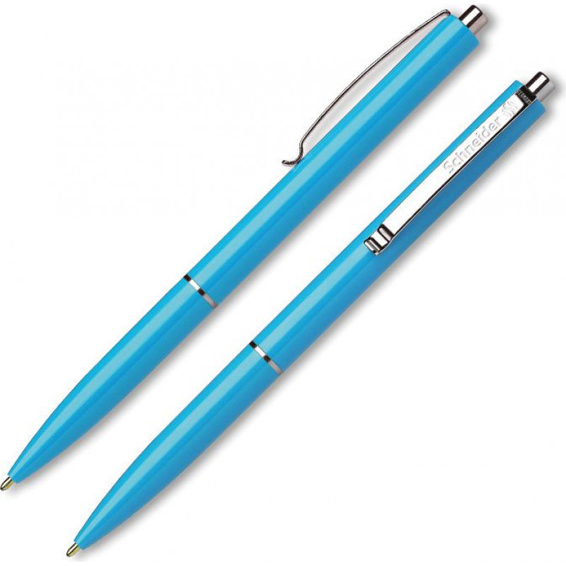 Lodīšu pildspalva SCHNEIDER K15 1.0mm, gaiši zils korpuss, zila tinte ( Gab. x 2 )