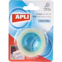 Līmlente APLI Crystal 19mm x 33m, īpaši caurspīdīga ( Gab. x 2 )
