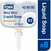 Šķidrās ziepes TORK Premium Soap Mini Mild S2, 475 ml, 420502
