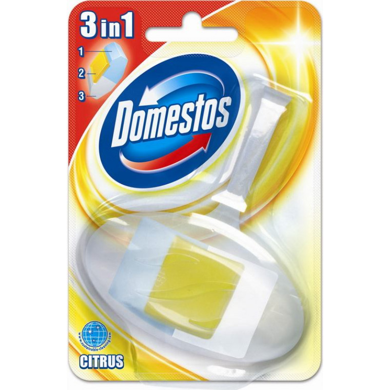 Tualetes atsvaidzinātājs DOMESTOS Citrus, 40 g