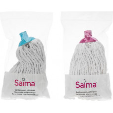 Vaļējs mops SAIMA ar vītni, kokvilna, asorti, 160 g ( Gab. x 2 )