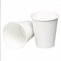 Papīra glāzes ABENA Gastro, 9cm, Ø8cm, 240ml, balti, PE, 8 oz, 0.432kg, 50gab ( Gab. x 2 )