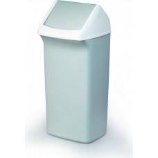 Atkritumu tvertne DURABIN® 40L taisnstūrveida,pelēka (vāciņš jāiegādājas atsevišķi)