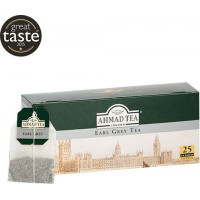 Melnā tēja AHMAD EARL GREY, 25 maisiņi x 2 g paciņā ( Gab. x 2 )