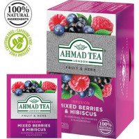 Tēja AHMAD Alu MIXED BERRIES, 20 maisiņi x 2 g paciņā