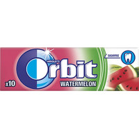 Košļājamā gumija ORBIT Watermelon Stickpack 10 gab. ( Gab. x 5 )