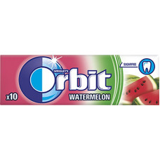 Košļājamā gumija ORBIT Watermelon Stickpack 10 gab. ( Gab. x 5 )
