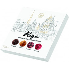 Šokolādes trifeļu kolekcija PURE Rīga 16, 135 g