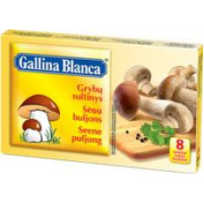 Baraviku buljons GALLINA BLANCA, 8x10g ( Iepak. x 5 )