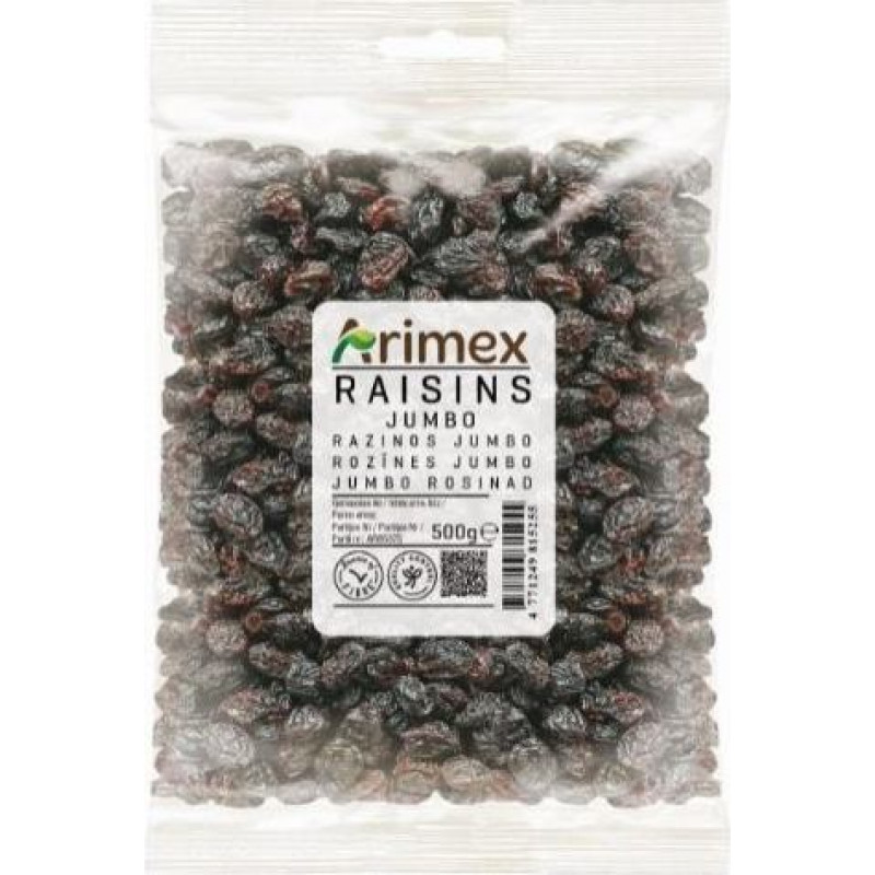 Rozīnes Jumbo Flames 500g, ARIMEX
