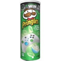 Čipsi PRINGLES ar krējumu un sīpoliem Gaming 165 g ( Iepak. x 2 )