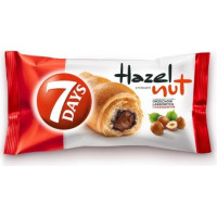 7DAYS kruasāns ar lazdu riekstu krēma pildījumu 60g ( Gab. x 5 )