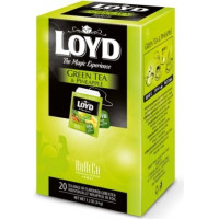 Zaļā tēja LOYD ar ananāsu g. FS  20 maisiņi x 1.7 g paciņā ( Gab. x 2 )