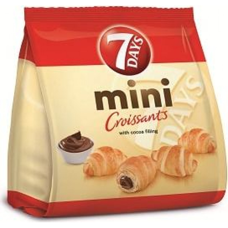 7DAYS kruasāni MINI ar kakao pildījumu 185g ( Gab. x 2 )