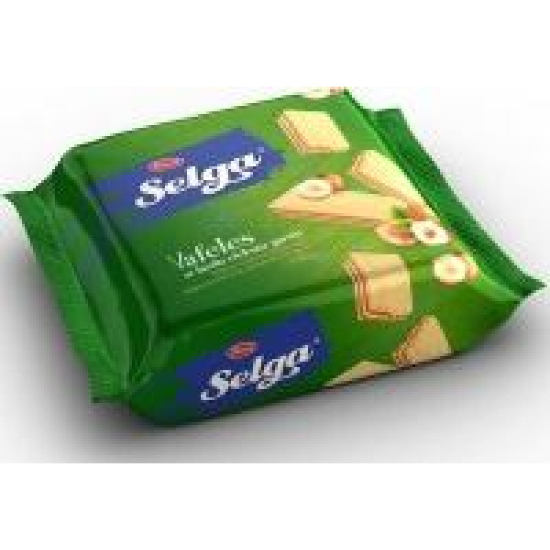 Vafeles SELGA ar lazdu riekstu garšu, 180g ( Gab. x 2 )