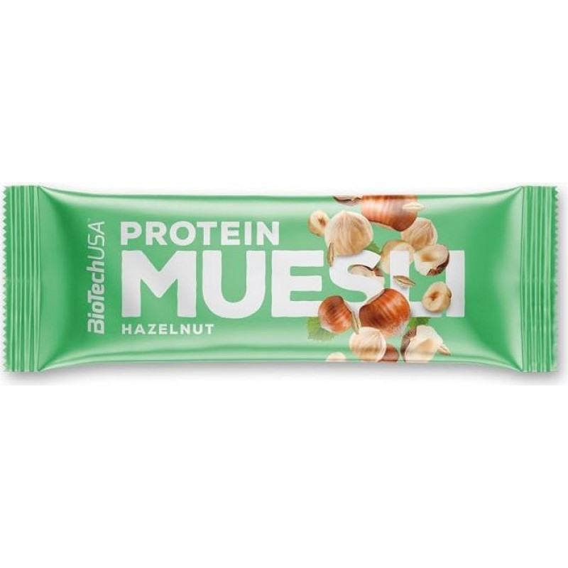 Biotechusa Proteīna batoniņš BioTechUSA Musli, ar lazdu riekstiem, 30g ( Gab. x 3 )