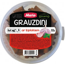 Ķiploku grauzdiņi, 650g
