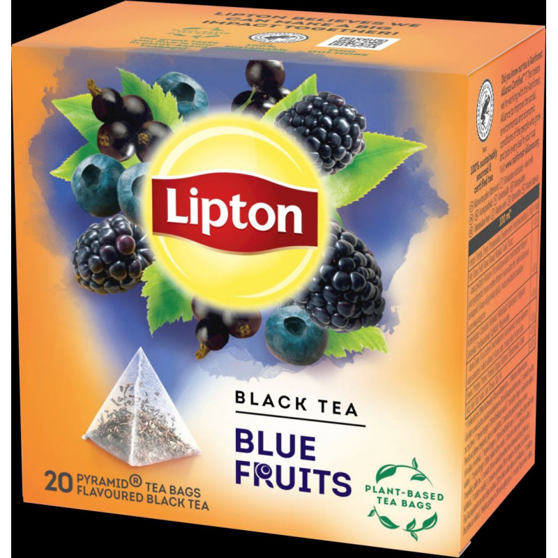 Augļu tēja LIPTON Blue Fruit, piramīdas, 20gab ( Gab. x 2 )