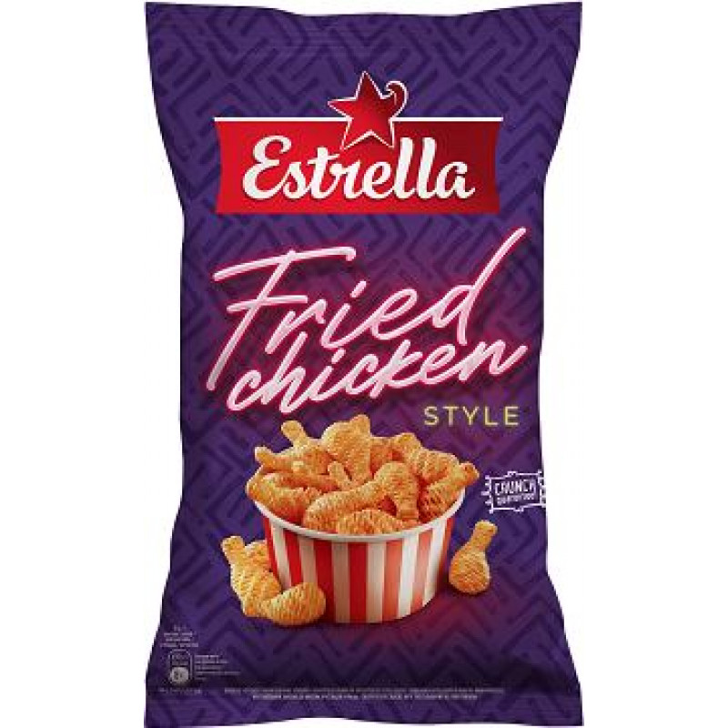 ESTRELLA Ekstrūders ar grilētu BBQ vistiņu garšu 110g ( Gab. x 2 )