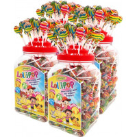 Woogie Karameles uz kociņa WOOGIE, 1.8kg (180x10g) ( Gab. x 2 )