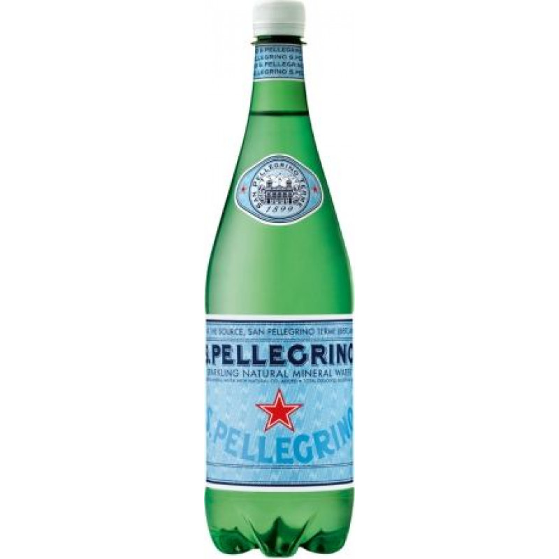 Minerālūdens S.PELLEGRINO, gāzēts, PET, 1 l ( Gab. x 3 )