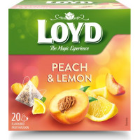 Augļu tēja LOYD ar persiku un citronu garšu, 20 x 2g ( Gab. x 2 )