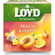 Augļu tēja LOYD ar persiku un citronu garšu, 20 x 2g ( Gab. x 2 )