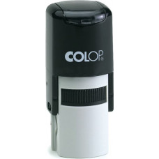 Zīmogs COLOP Printer R24, melns korpuss, zils spilventiņš