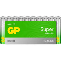 Baterija GP SUPER LR03 (AAA) B20 20GB [PACK}