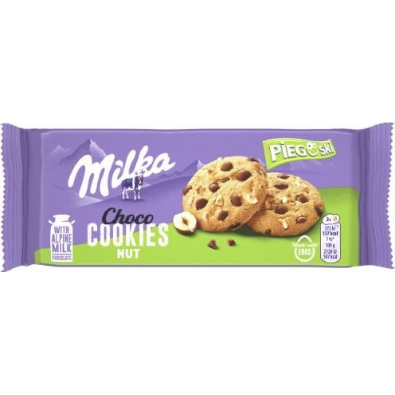 MILKA Choco cepumi ar riekstiem 135g ( Gab. x 2 )