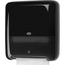 Roku dvieļu ruļļu dozators TORK Matic, 372 x 337 x 203 mm, melnā krāsā