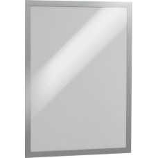 Pašlīpoša kabata DURABLE DURAFRAME ar rāmi sudraba krāsā, A3 formāts, 2 gab./iepak.