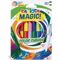 Flomasteri CARIOCA Magic Color Change 10 gab./iepak.