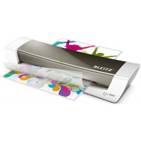 Laminēšanas ierīce LEITZ iLAM Home Office, A4, pelēkā krāsa
