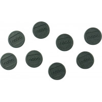 Tāfeles magnēti NOBO, 20 mm, 8 gab., melnā krāsā