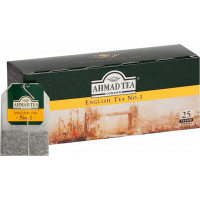 Melnā tēja AHMAD ENGLISH TEA No.1, 25 maisiņi x 2 g paciņā ( Gab. x 2 )