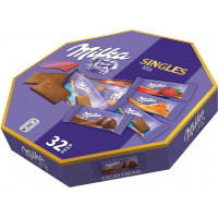 Šokolādes saldumu izlase MILKA Mix Single, 138 g