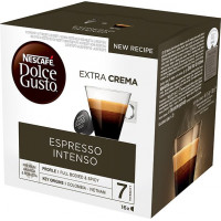 Kafijas kapsulas NESCAFE Dolce Gusto kafija Espresso Intenso, 16 gab./112g