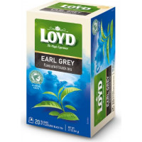 Melnā tēja LOYD Early Grey, 20x1,7 g ( Iepak. x 2 )